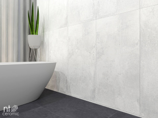 Керамогранит NT Ceramic Cemento Bianco арт. NTT99604M (60x120) матовый